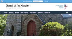 Desktop Screenshot of churchofthemessiahwoodshole.org