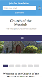 Mobile Screenshot of churchofthemessiahwoodshole.org